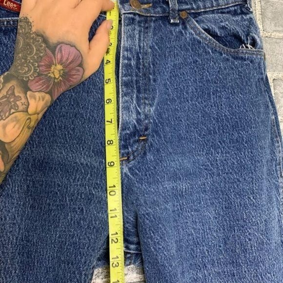 Vintage 90s Lee Riders High Waisted Jeans Size 6 - Picture 6 of 6